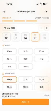 Aplikacja Vizyto dla klientów